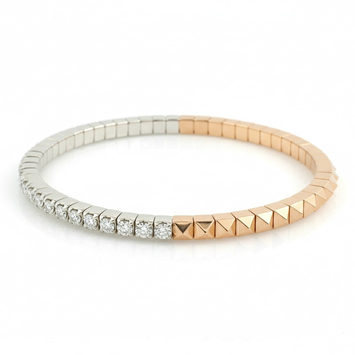 Elastinga apyrankė su deimantais (88)